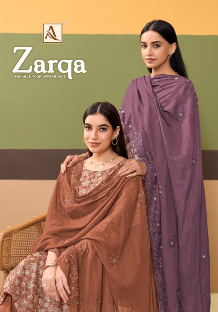 Zarqa By Alok Suit Jam Cotton Ladies Dress Material Wholesale Shop In Surat